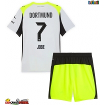 Camisa de Futebol Borussia Dortmund Jobe Bellingham #7 Equipamento Secundário Infantil 2025-26 Manga Curta (+ Calças curtas)